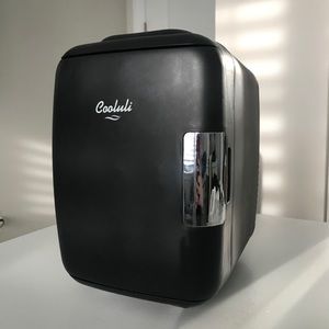 Cooluli Classic Black 4 Liter Compact Mini Fridge
